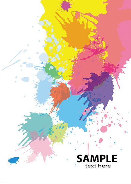 Красочный фон