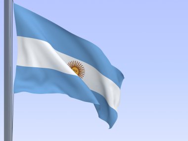 Argentina flag clipart