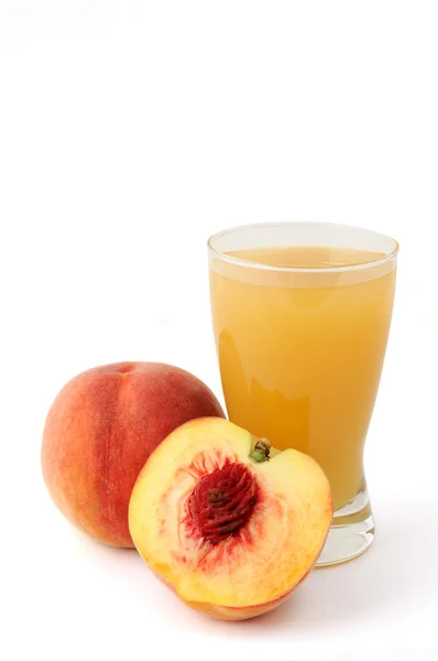 桃果汁 — 图库照片