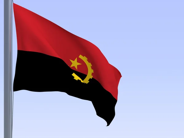 앙골라의 국기 — 스톡 사진