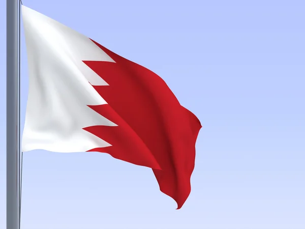 stock image Bahrain flag