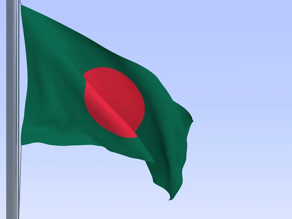 Bangladeş bayrağı — Stok fotoğraf