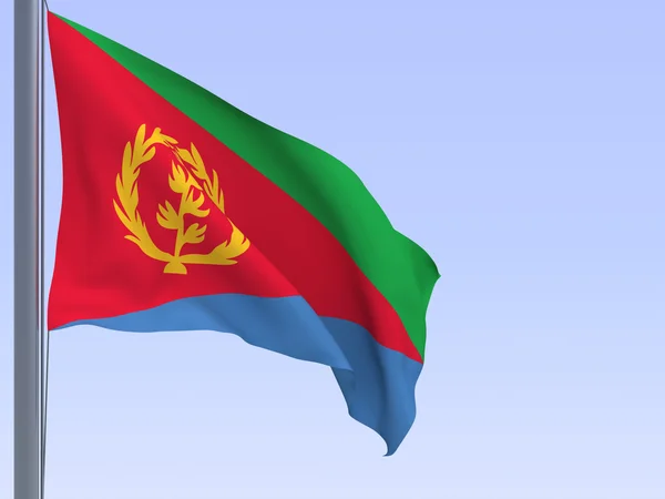 Eritrea-Flagge — Stockfoto