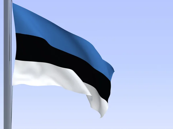 Estonia flag — Stock Photo, Image
