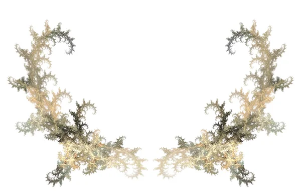 Elementos do quadro fractal — Fotografia de Stock