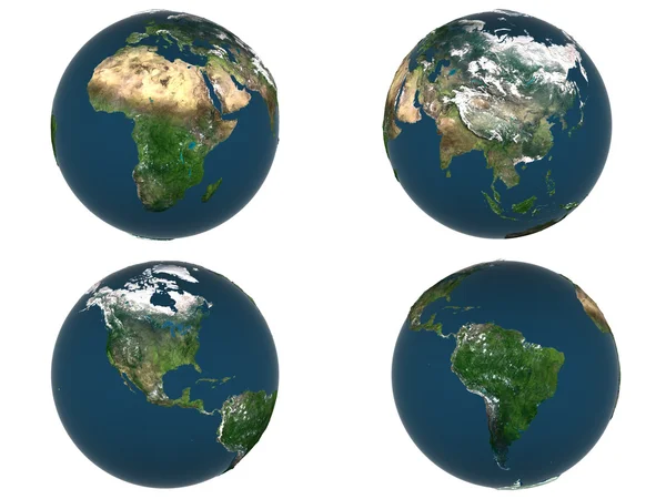 Globe terrestre Images De Stock Libres De Droits