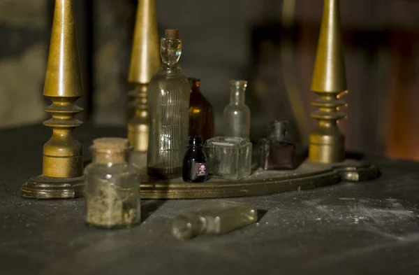 stock image Chemist`s still life