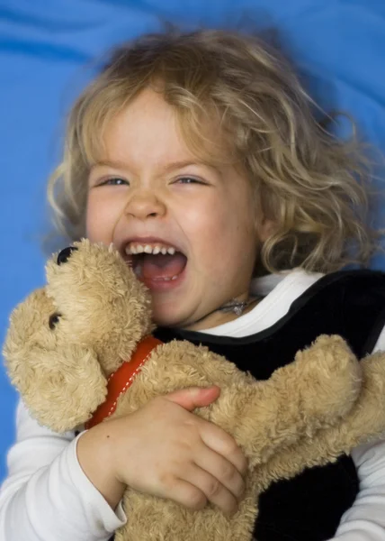 stock image Girl with toy