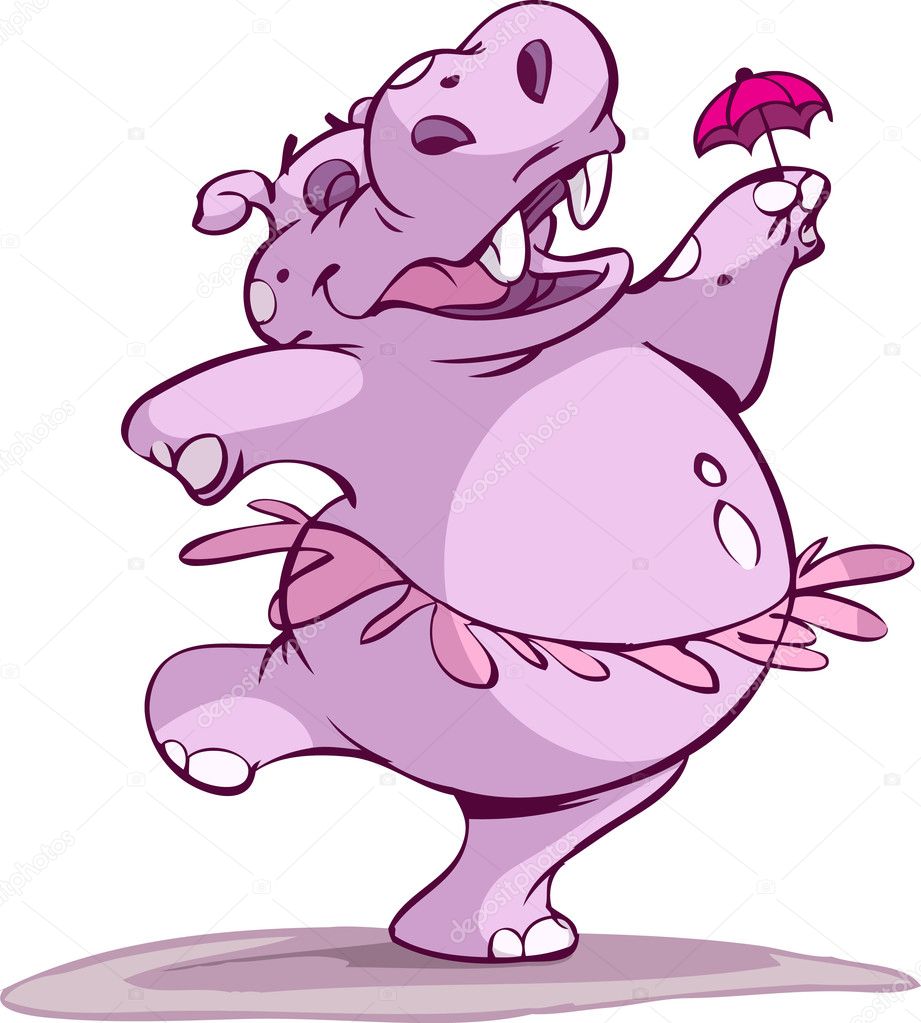 Ballerina hippo