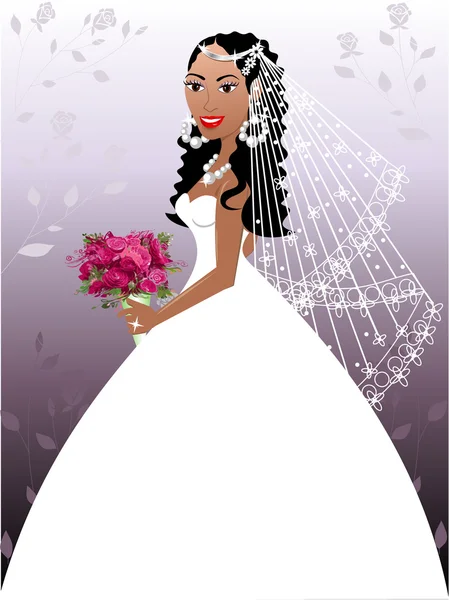 Robe de mariée 2 — Image vectorielle