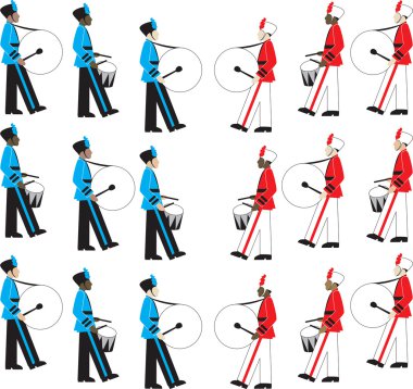 Marching band clipart