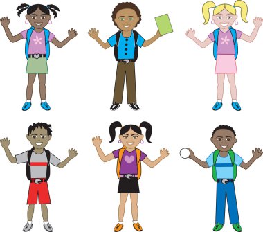 School Kids clipart