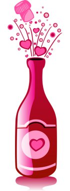 Love Bottle clipart