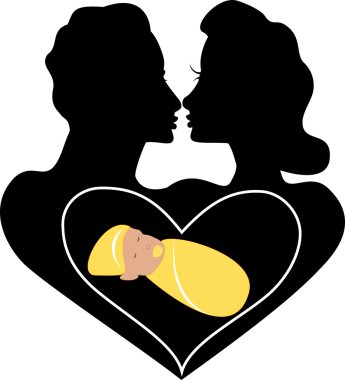 Marriage Love baby clipart