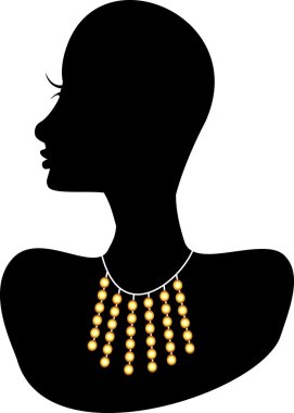 Necklace 4 clipart