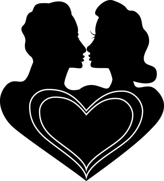 Logo de amor — Archivo Imágenes Vectoriales
