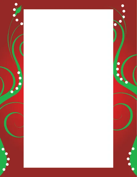 Christmas Background Template — Stock Vector