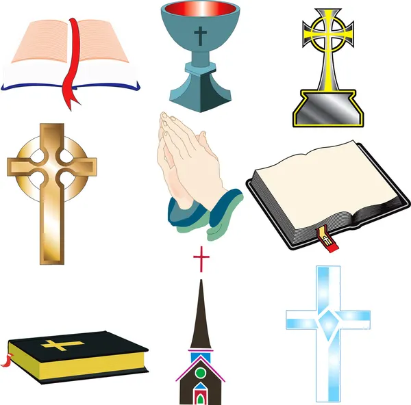 Ikony Kościoła 2 — Wektor stockowy