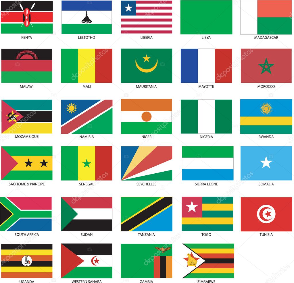 29 African Flags 2
