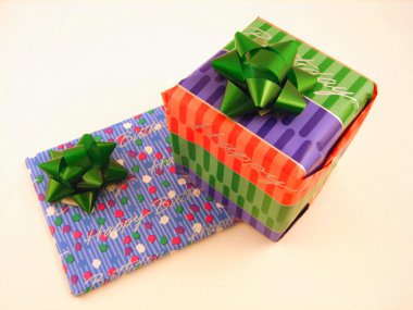 Wrapped gift clipart