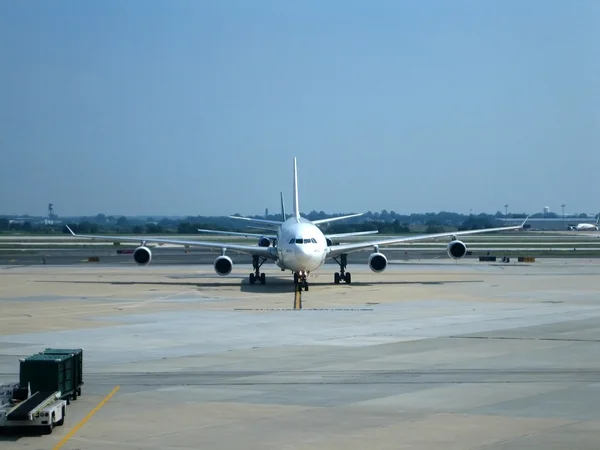 Légi közlekedés — Stock Fotó