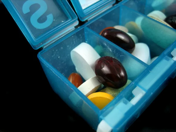 Comprimidos e medicamentos — Fotografia de Stock