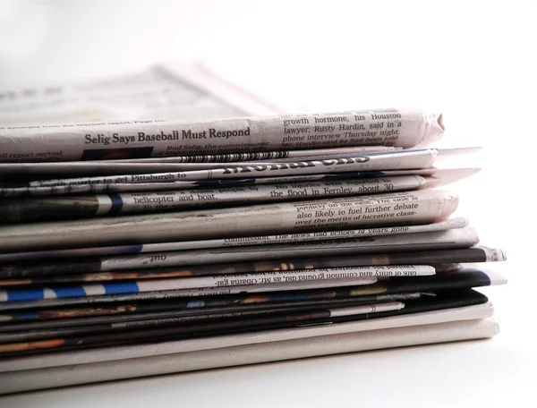 Kranten en tijdschriften — Stockfoto