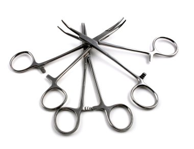 hemostats ve kelepçeler