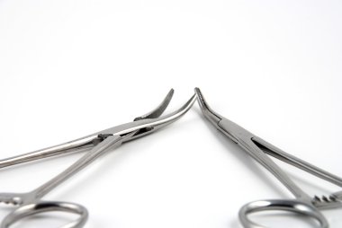 hemostats ve kelepçeler