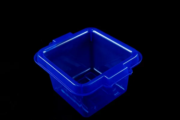 Синие ящики — стоковое фото