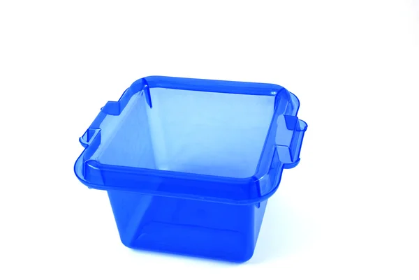 Modré krabice — Stock fotografie