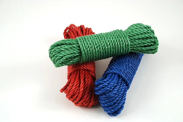 Vícebarevná lano — Stock fotografie