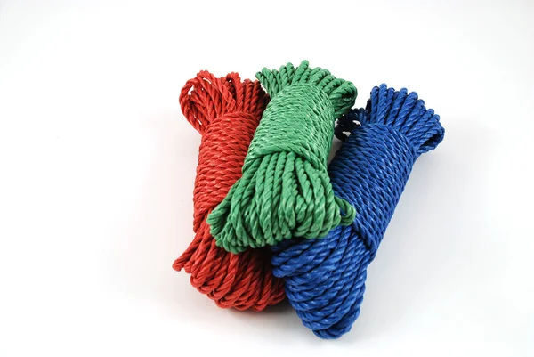 Vícebarevná lano — Stock fotografie