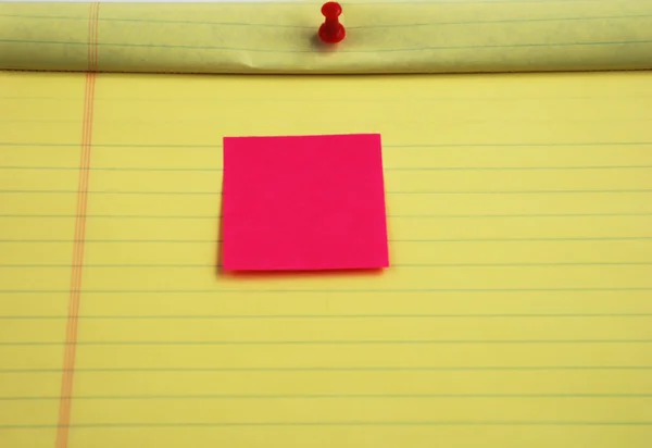 Post it note — Stock Photo, Image