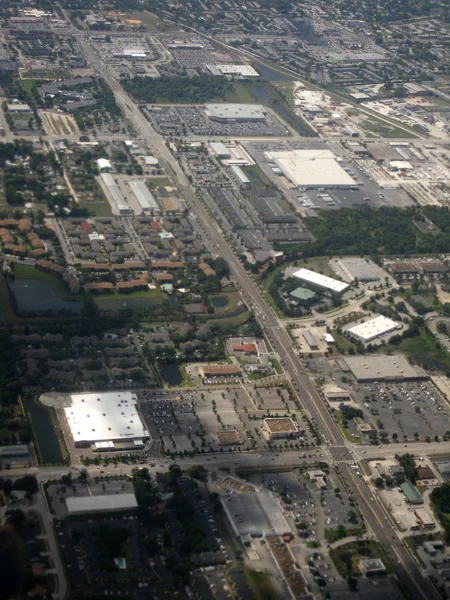 stock image Aerial view