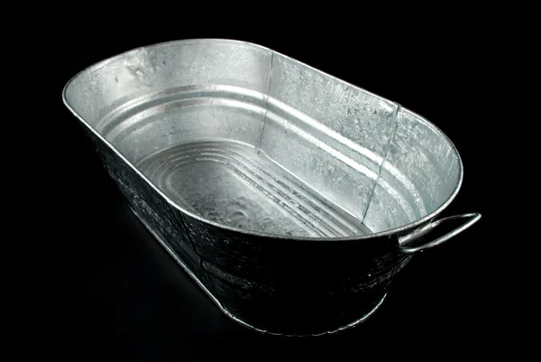 Plechový kbelík — Stock fotografie