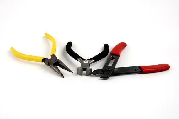 Kleště a nůžky na drát — Stock fotografie