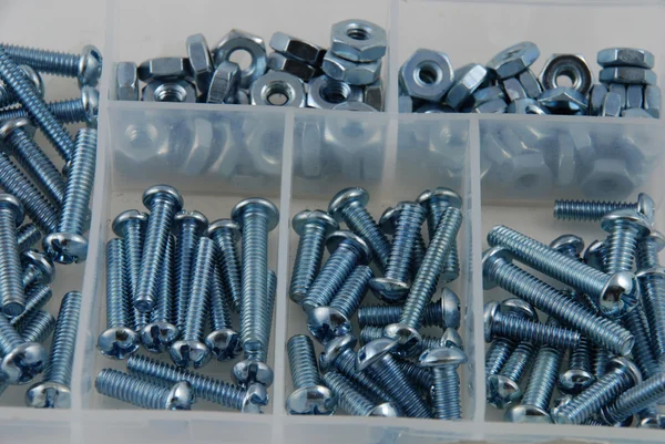 Screws and nuts — Stock Photo, Image