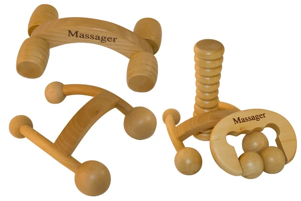 stock image Wooden massager