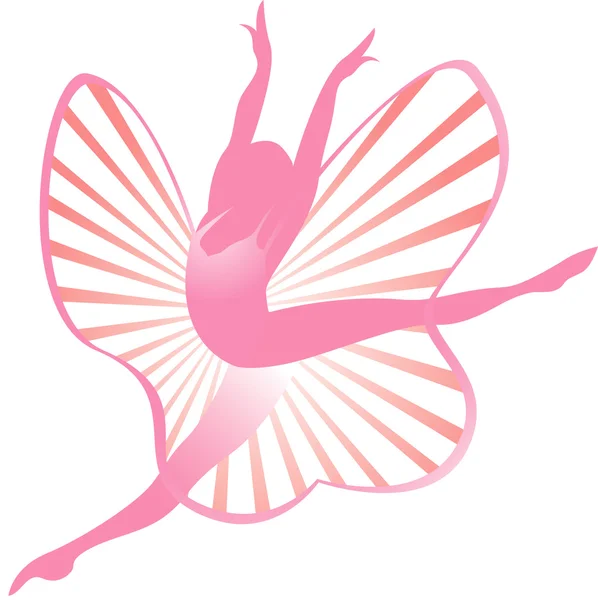 芭蕾舞图标 — 图库矢量图片
