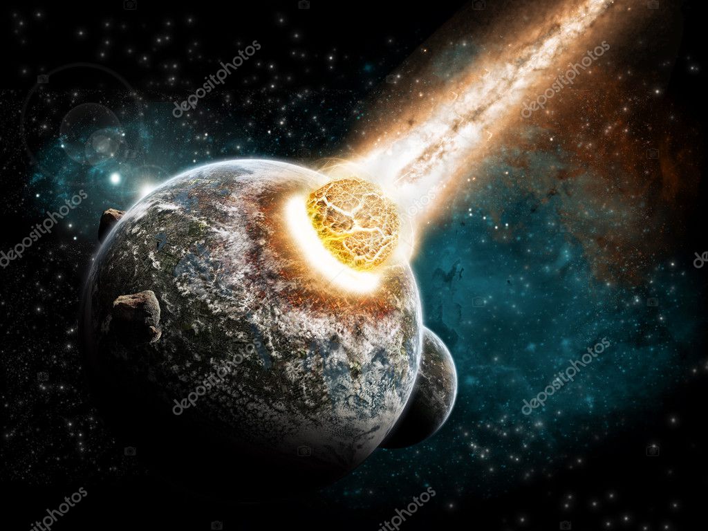 Earth apocalypse / armageddon — Stock Photo © sdecoret 2391104