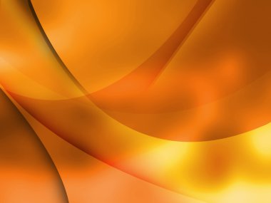 Abstract Orange Composition clipart