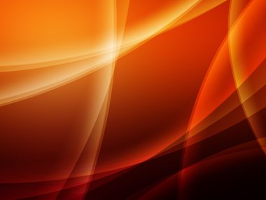 Abstract Orange Composition clipart