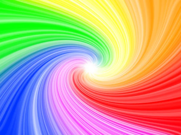彩虹抽象背景爆炸 — 图库照片