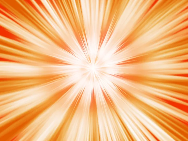 Arancione astratto sfondo esplosione — Foto Stock