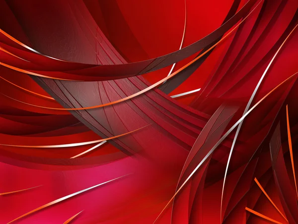 Rode abstracte compositie — Stockfoto