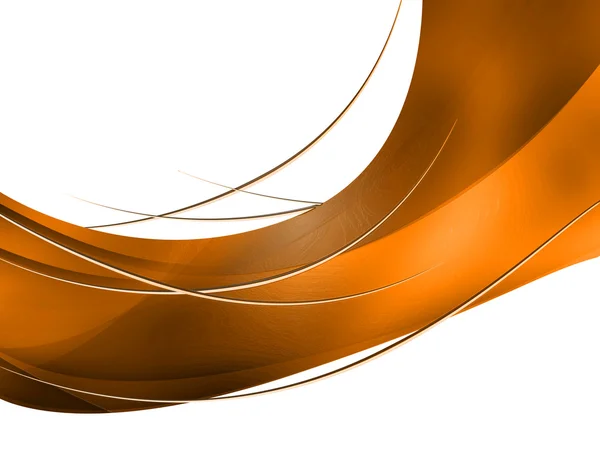 抽象的なオレンジ色の構成 — ストック写真