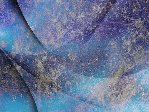 Blue Grungy Stone abstrakte Komposition — Stockfoto