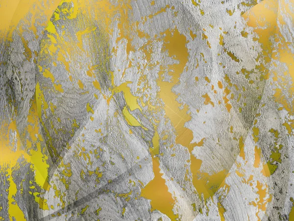 Pierre Grungy jaune Composition abstraite — Photo