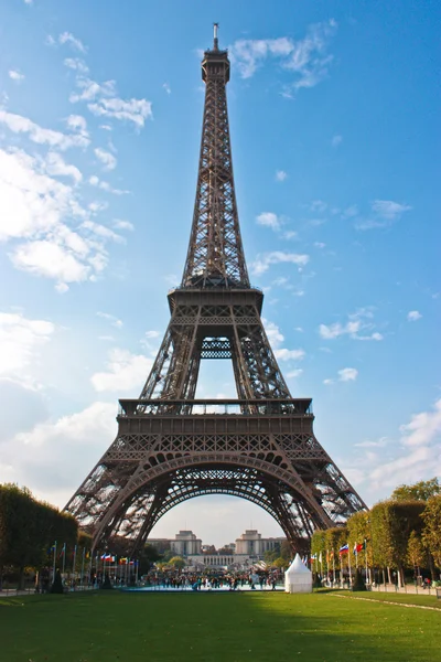 Paris Tour Eiffel France au coucher du soleil — Photo